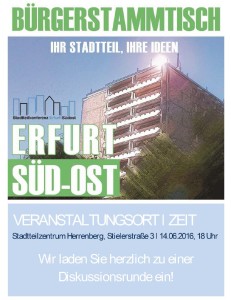 Bürgerstammtisch_Poster